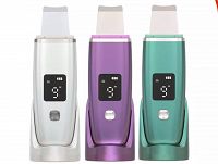 PEELING KAWITACYJNY BEZPRZEWODOWY USB 6W1 silikonowa nakładka GRATIS!! - 3