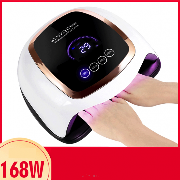Lampa UV LED do paznokci Hybrydy Mocna 168W V3